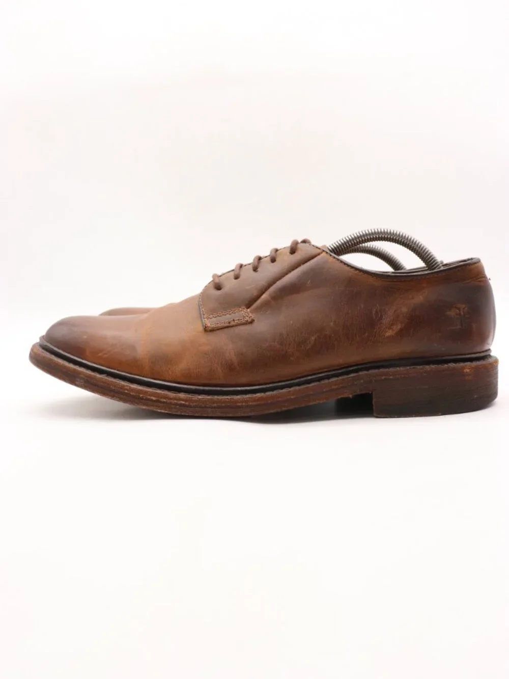 Frye John Addison Men's Size 11 D Brown Leather Oxford Derby Dress Casual
